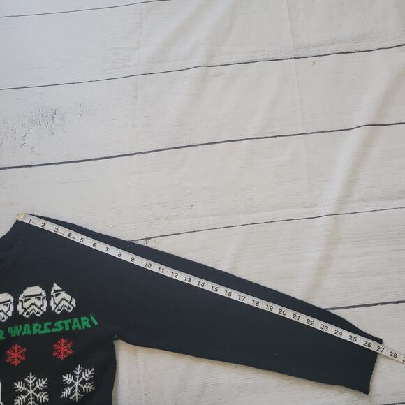 Star Wars Size XL Women's Darth Vader Storm Trooper Christmas Sweater - Picture 8 of 11